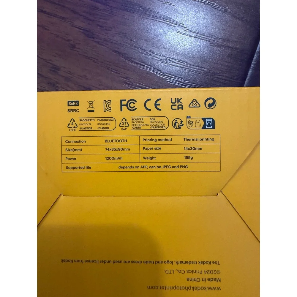 Kodak Label‎ Era M50 Printer Cartridge & Paper Bundle Multi Color New Open Box